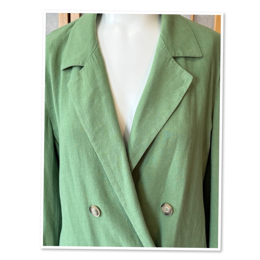 Free People Sage Olivia Linen Blazer - Picture 6 of 13